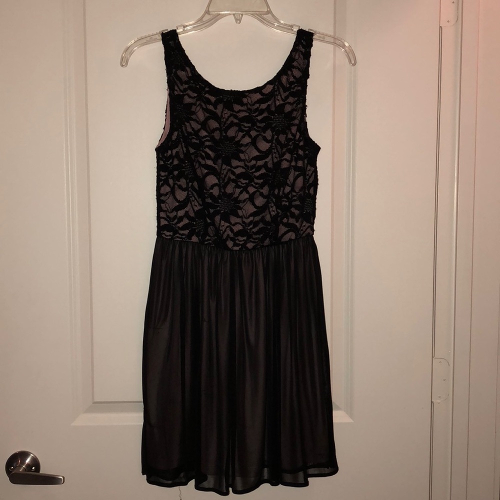 Black and Pink Dress